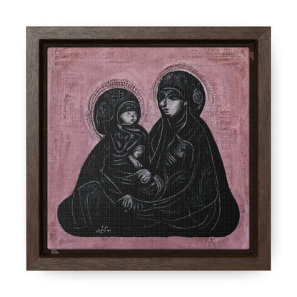 Mary and the Child 7, Valentinii, Gallery Canvas Wraps, Square Frame