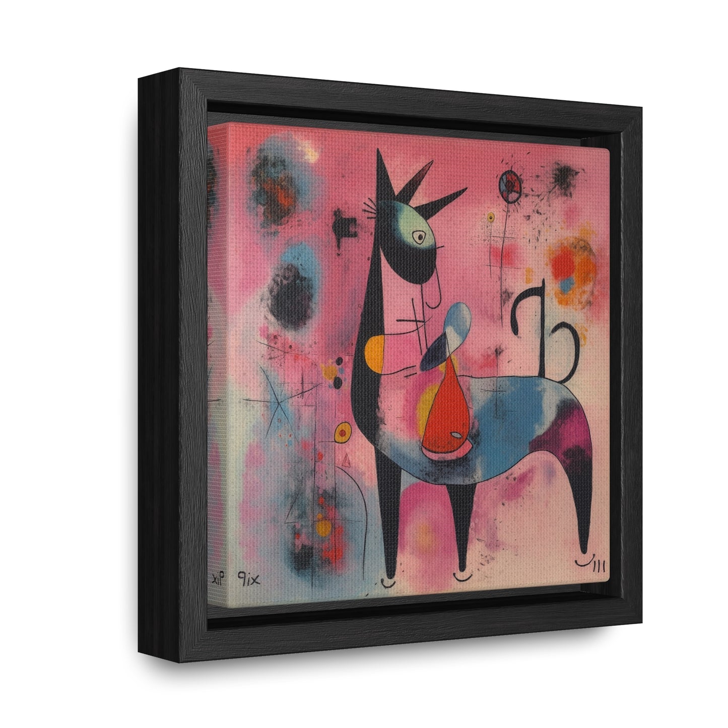 The Dreams of the Child 28, Gallery Canvas Wraps, Square Frame