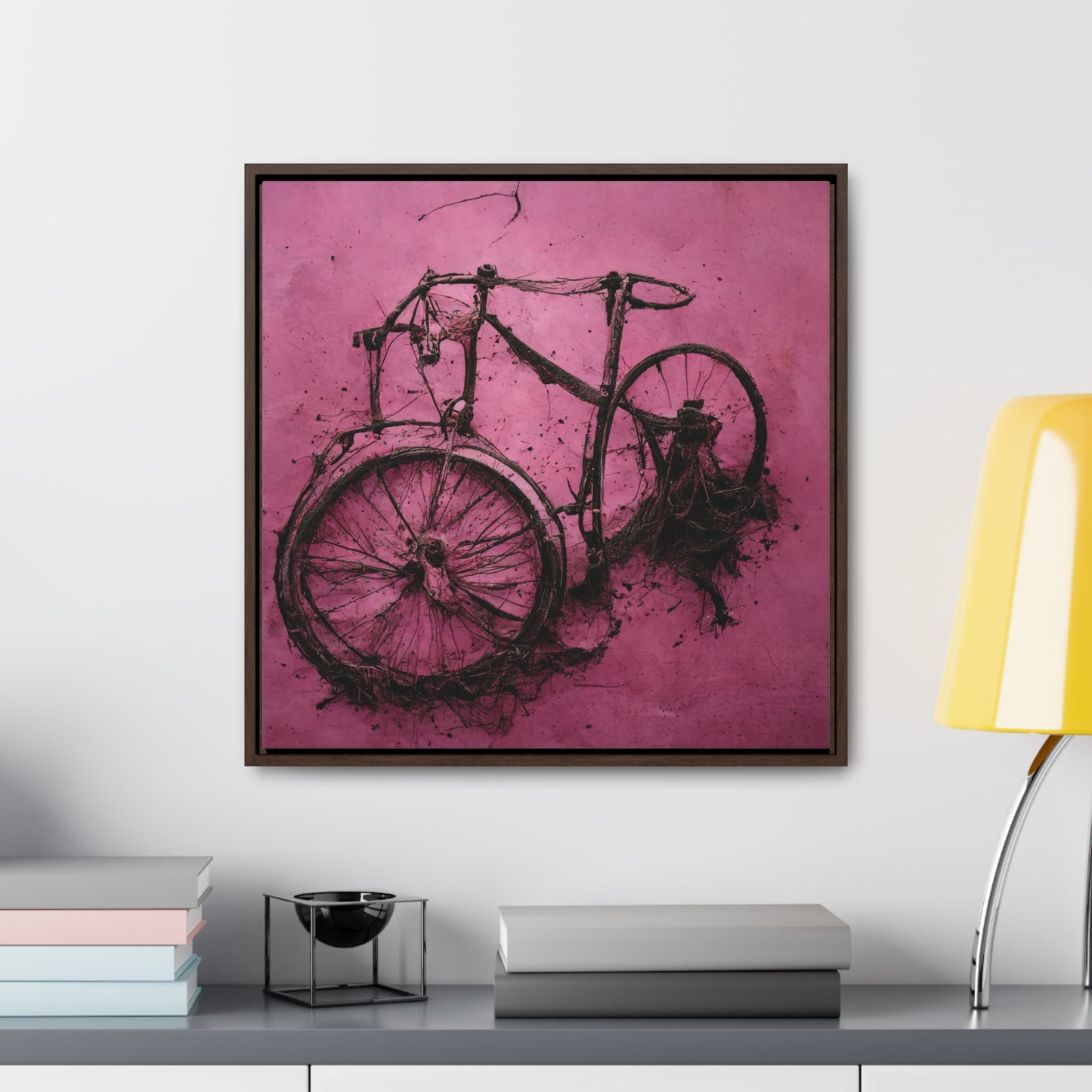 Bicycle 7, Valentinii, Gallery Canvas Wraps, Square Frame