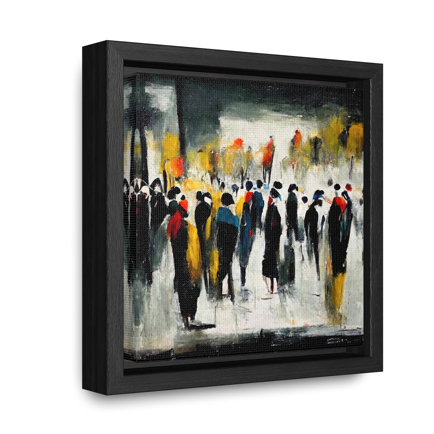 Social Seeds 2, Valentinii, Gallery Canvas Wraps, Square Frame