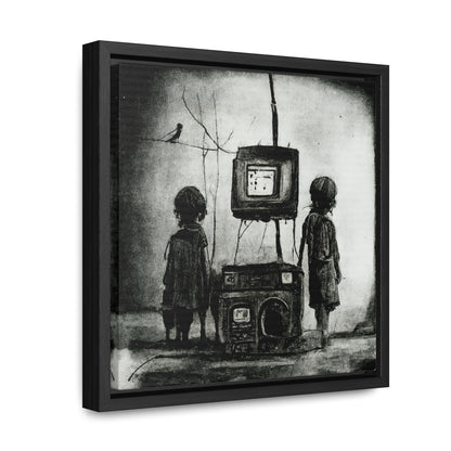 Childhood Wave 8, Valentinii, Gallery Canvas Wraps, Square Frame