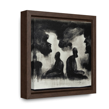 Palaeolithic Prayer 5, Valentinii, Gallery Canvas Wraps, Square Frame