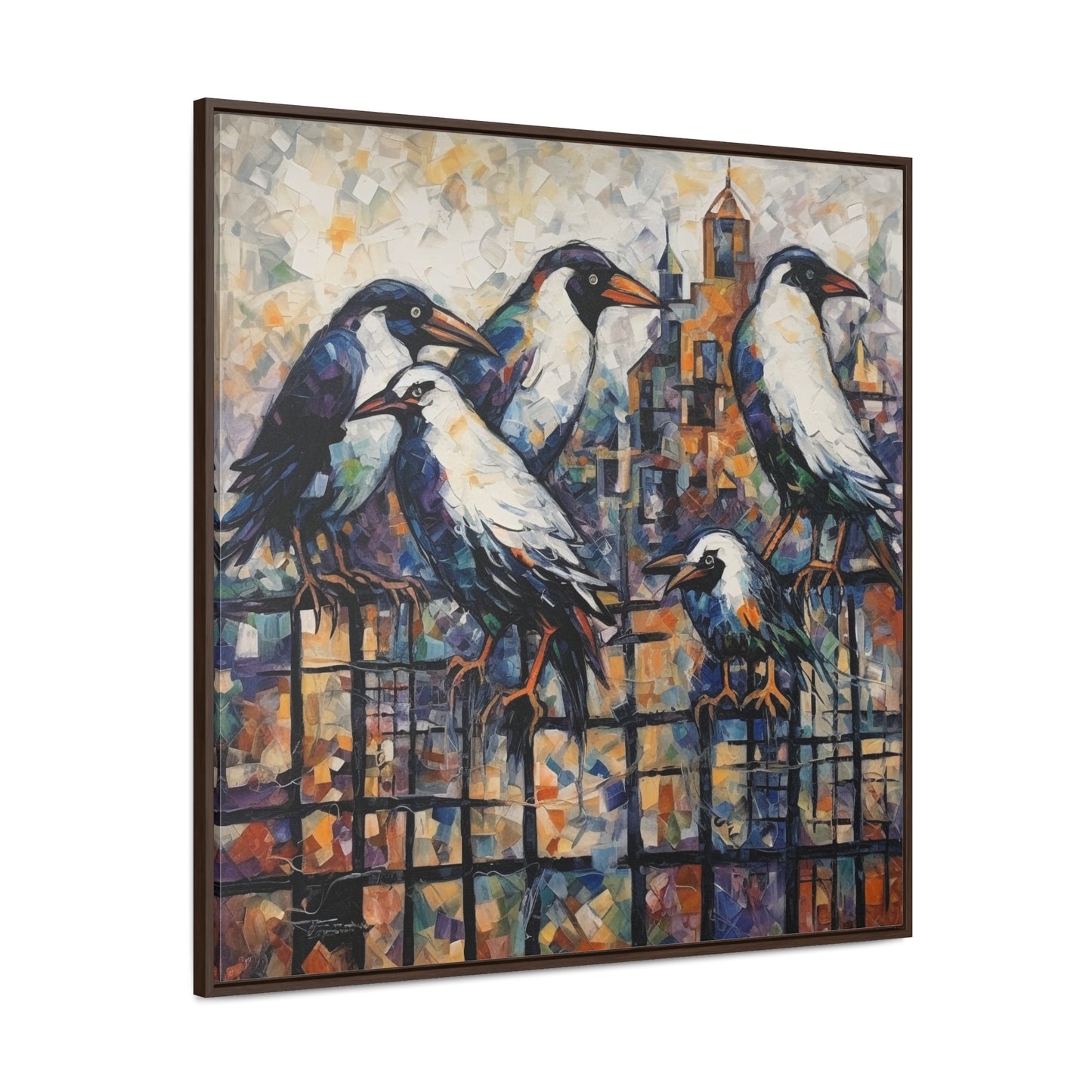 Bird 22, Gallery Canvas Wraps, Square Frame