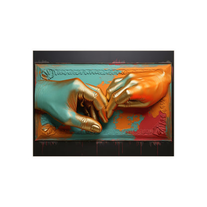 Hands 109, Ceramic Photo Tile