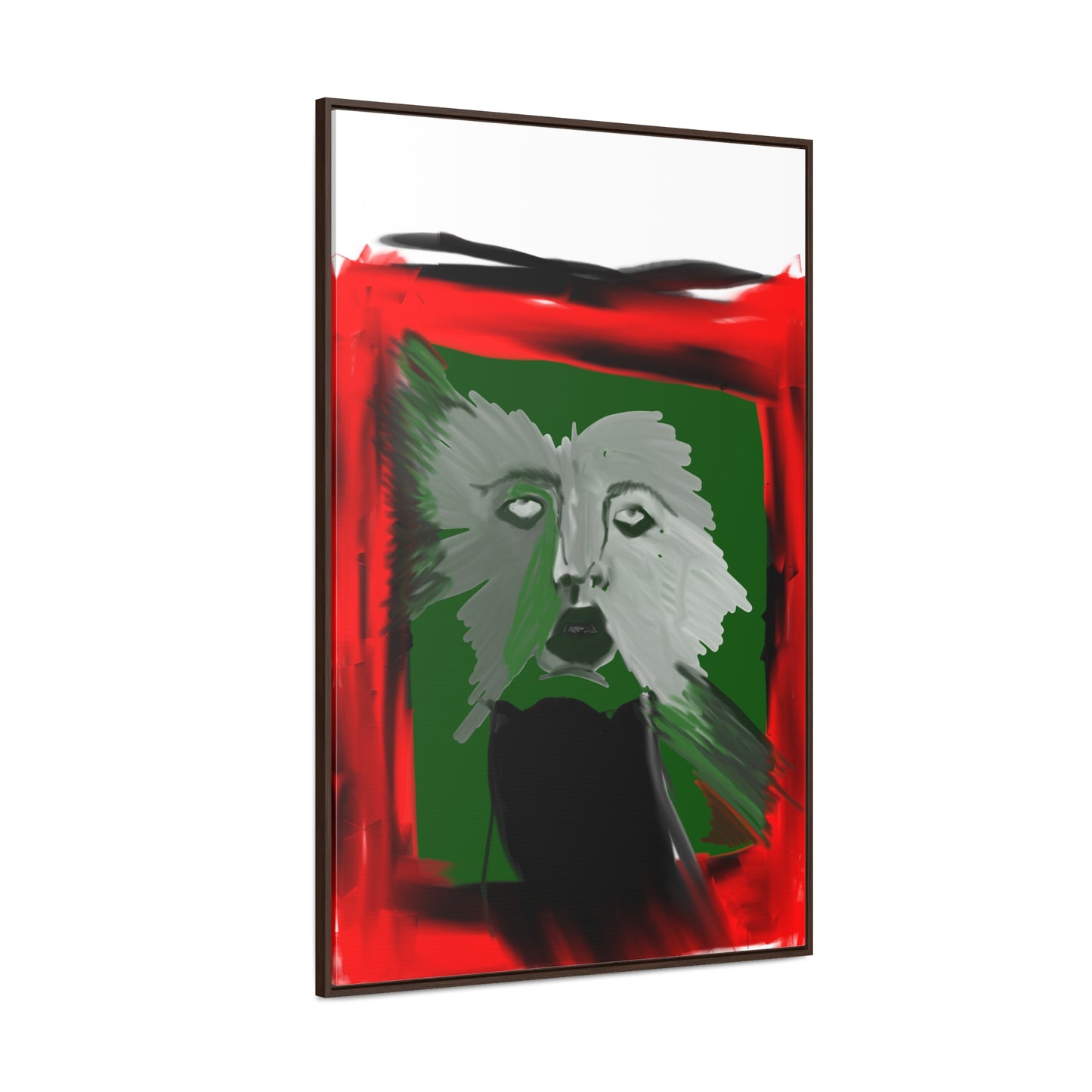 Morgue, Original Eduard Pavel, Gallery Canvas Wraps, Vertical Frame