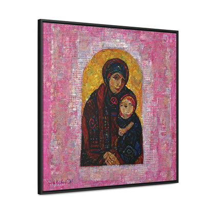 Mary and the Child 10, Valentinii, Gallery Canvas Wraps, Square Frame