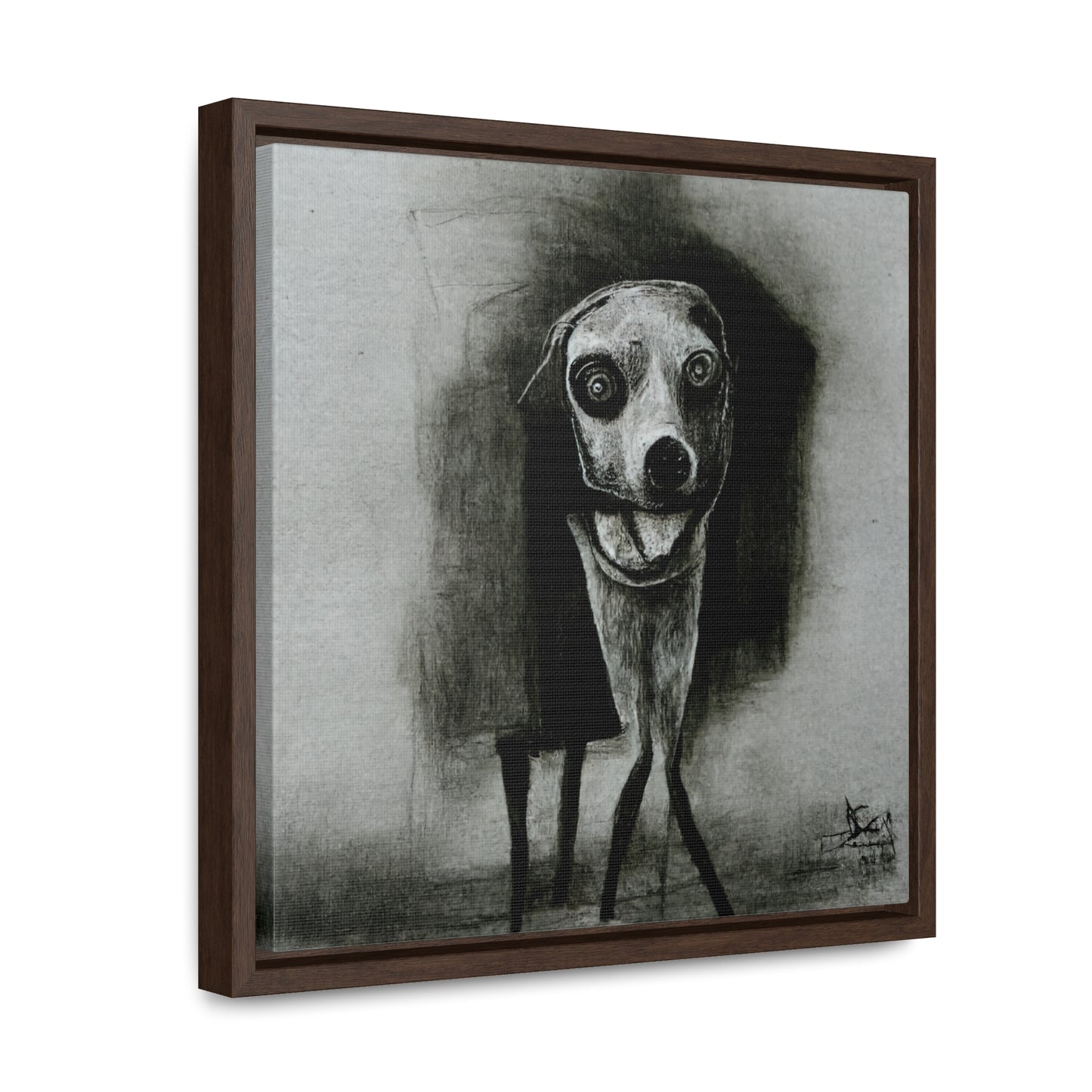 Dogs and Puppies 11, Valentinii, Gallery Canvas Wraps, Square Frame