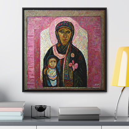 Mary and the Child 27, Valentinii, Gallery Canvas Wraps, Square Frame