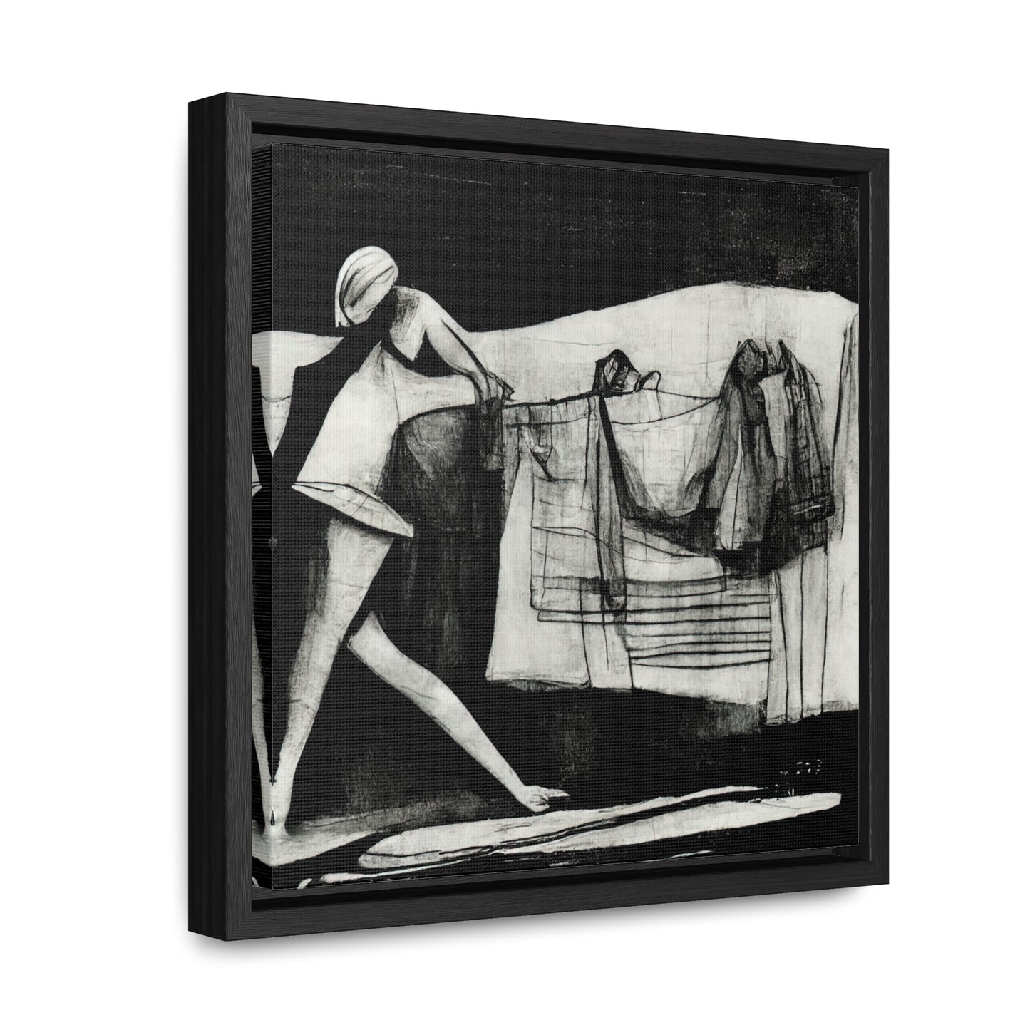 Domestic Memories 39, Valentinii, Gallery Canvas Wraps, Square Frame