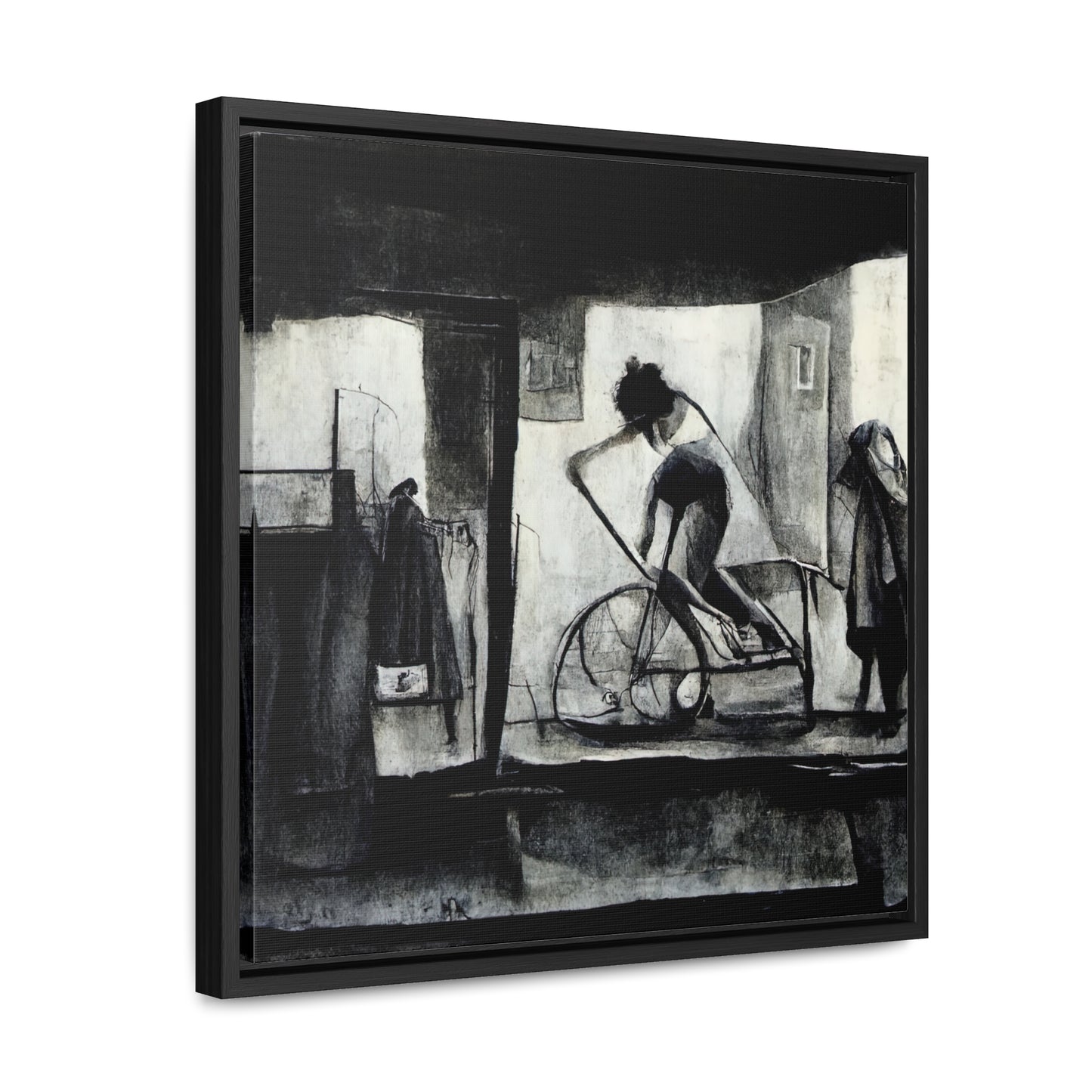 Domestic Memories 19, Valentinii, Gallery Canvas Wraps, Square Frame