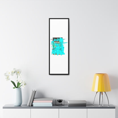 Naive City, Gallery Canvas Wraps, Vertical Frame