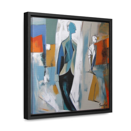 Sad Man 24, Valentinii, Gallery Canvas Wraps, Square Frame