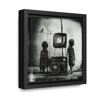 Childhood Wave 8, Valentinii, Gallery Canvas Wraps, Square Frame