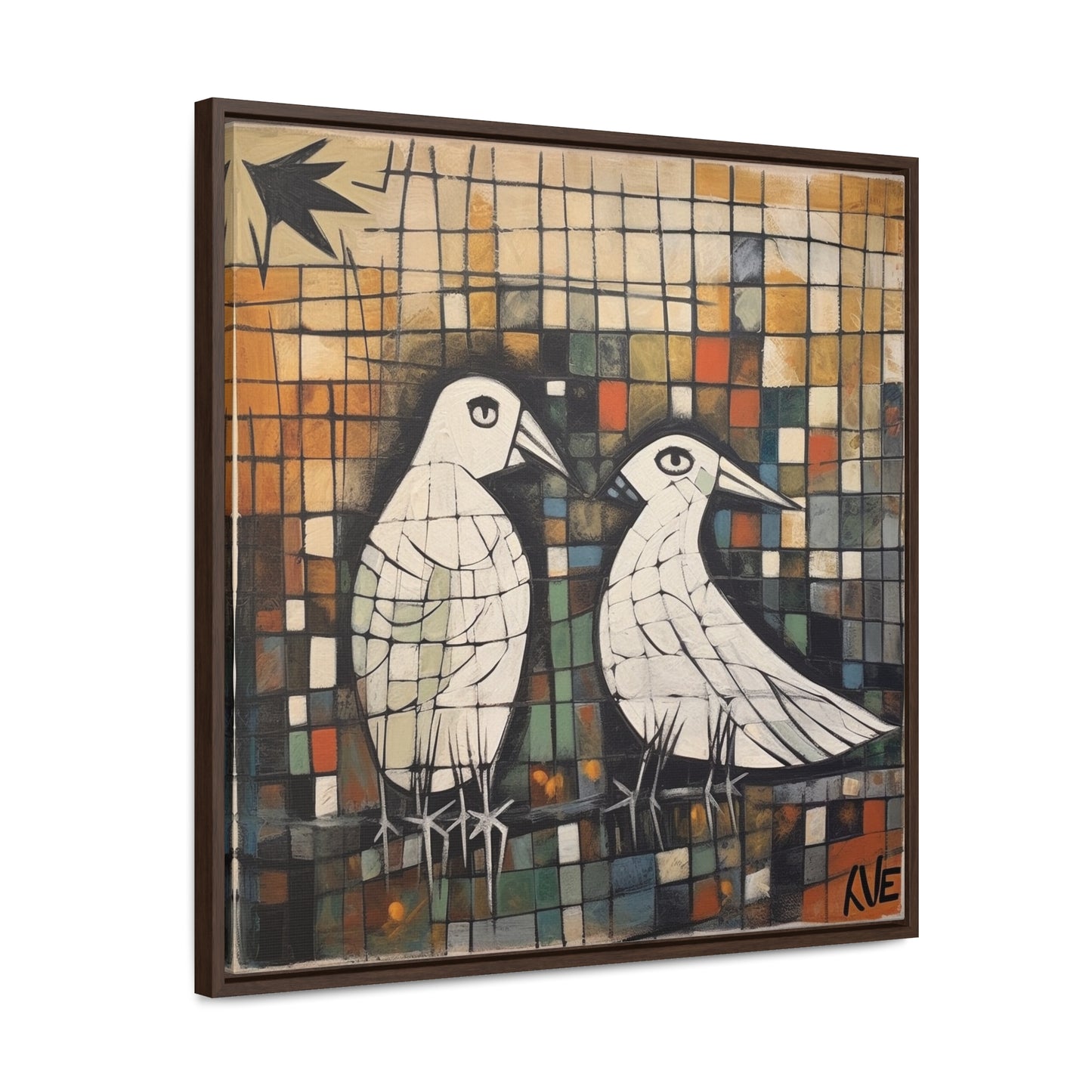 Bird 36, Gallery Canvas Wraps, Square Frame