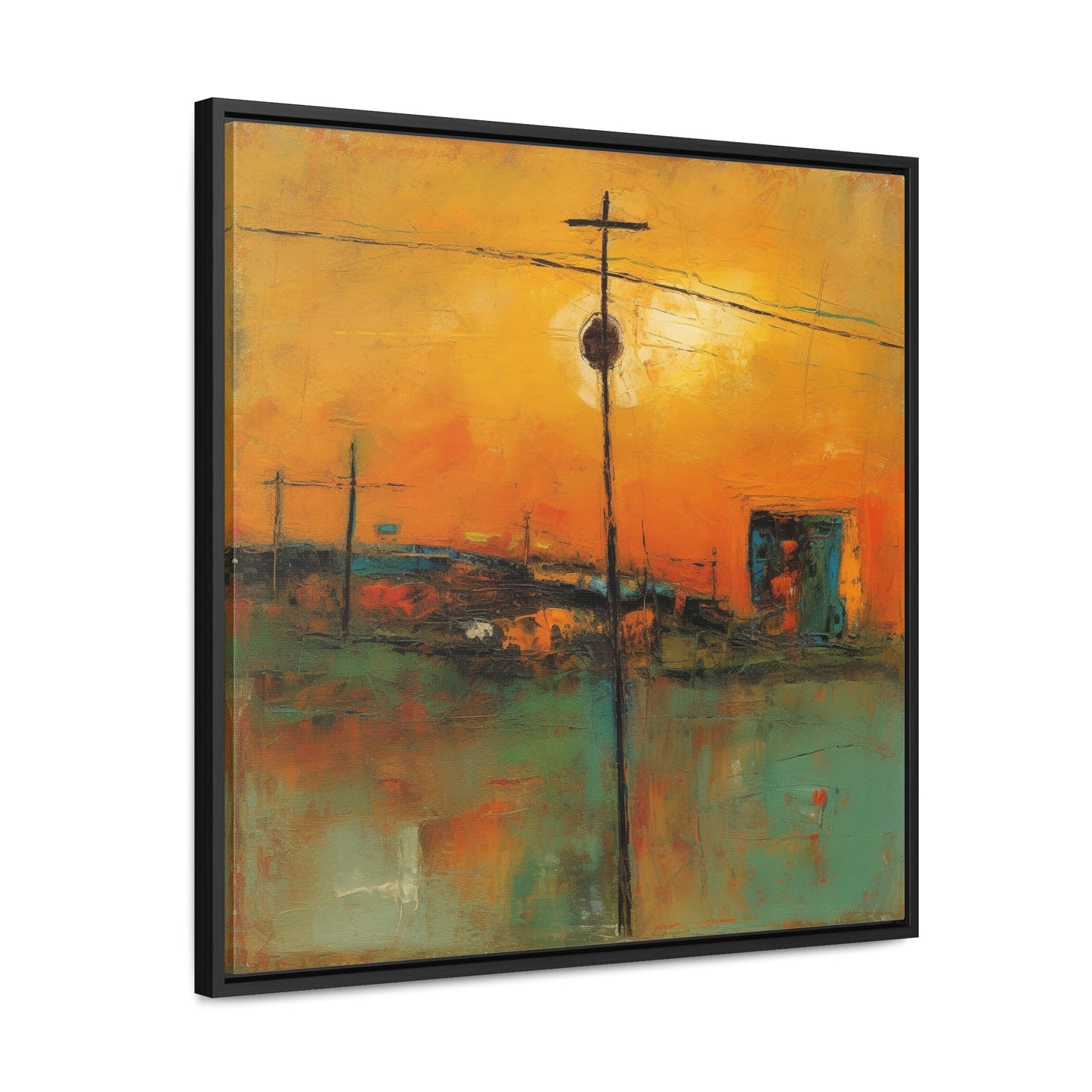 Land of the Sun 57, Valentinii, Gallery Canvas Wraps, Square Frame