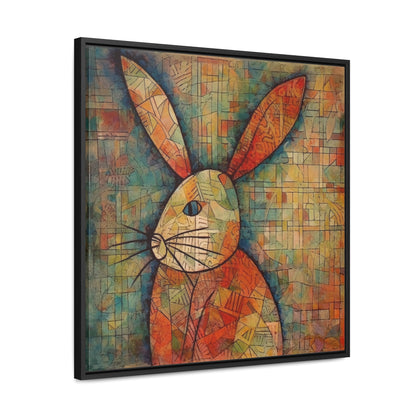 Rabbit 20, Gallery Canvas Wraps, Square Frame