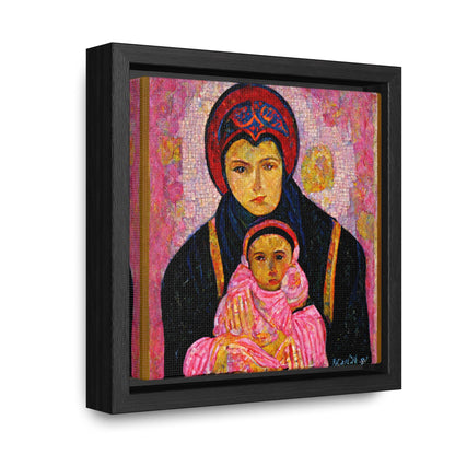 Mary and the Child 13, Valentinii, Gallery Canvas Wraps, Square Frame