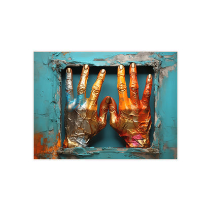 Hands 81, Ceramic Photo Tile