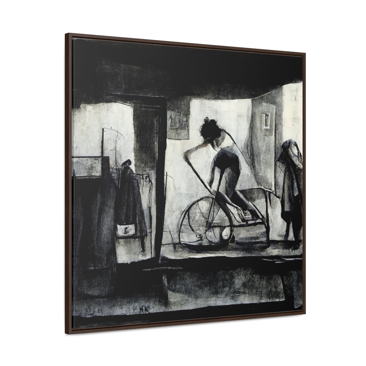 Domestic Memories 19, Valentinii, Gallery Canvas Wraps, Square Frame