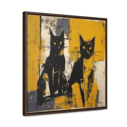 Cat 14, Gallery Canvas Wraps, Square Frame