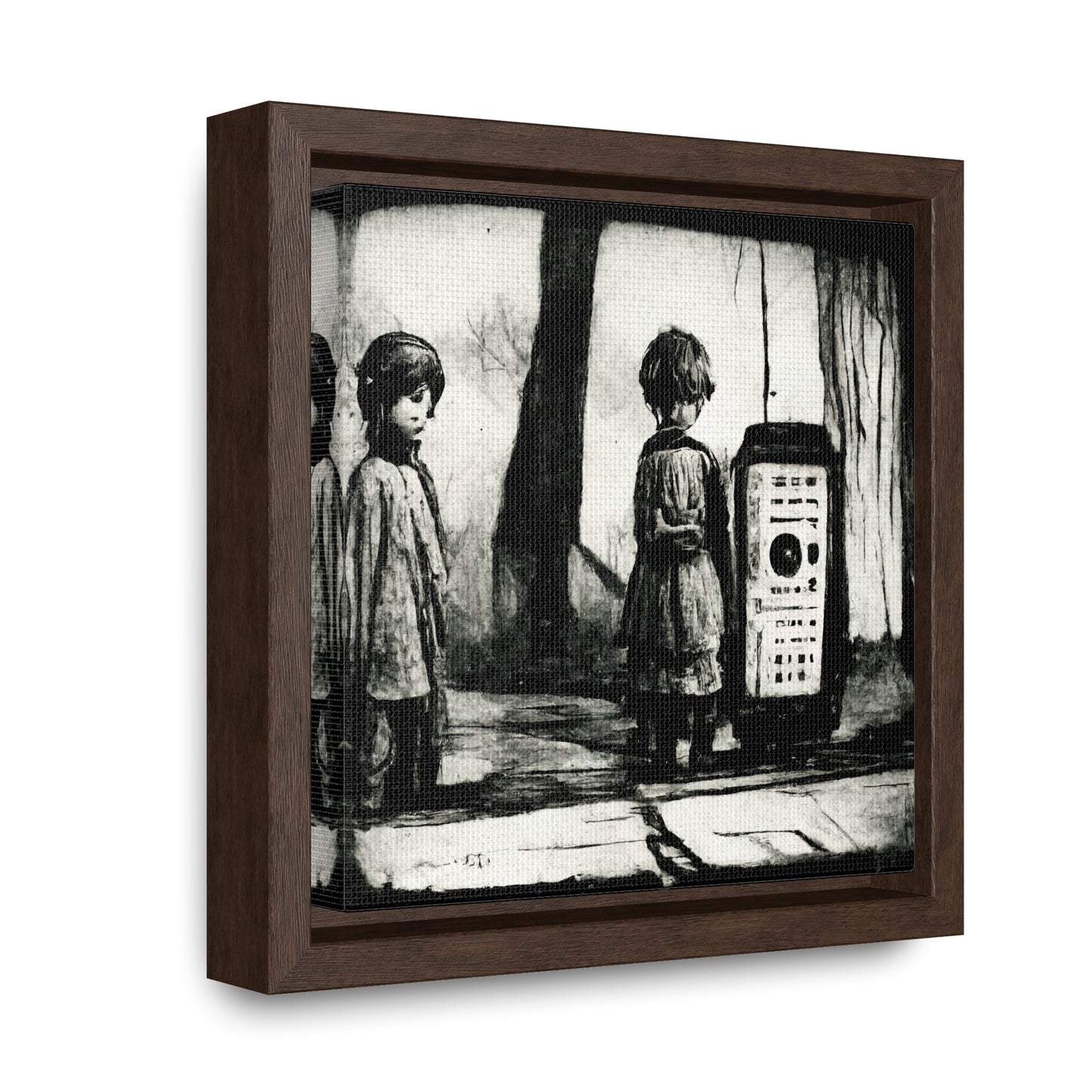 Childhood Wave 3, Valentinii, Gallery Canvas Wraps, Square Frame