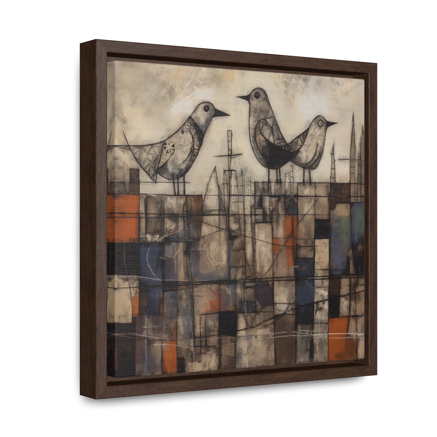 Bird 33, Gallery Canvas Wraps, Square Frame