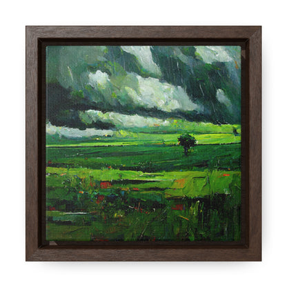 To the Rainy Land 6, Valentinii, Gallery Canvas Wraps, Square Frame