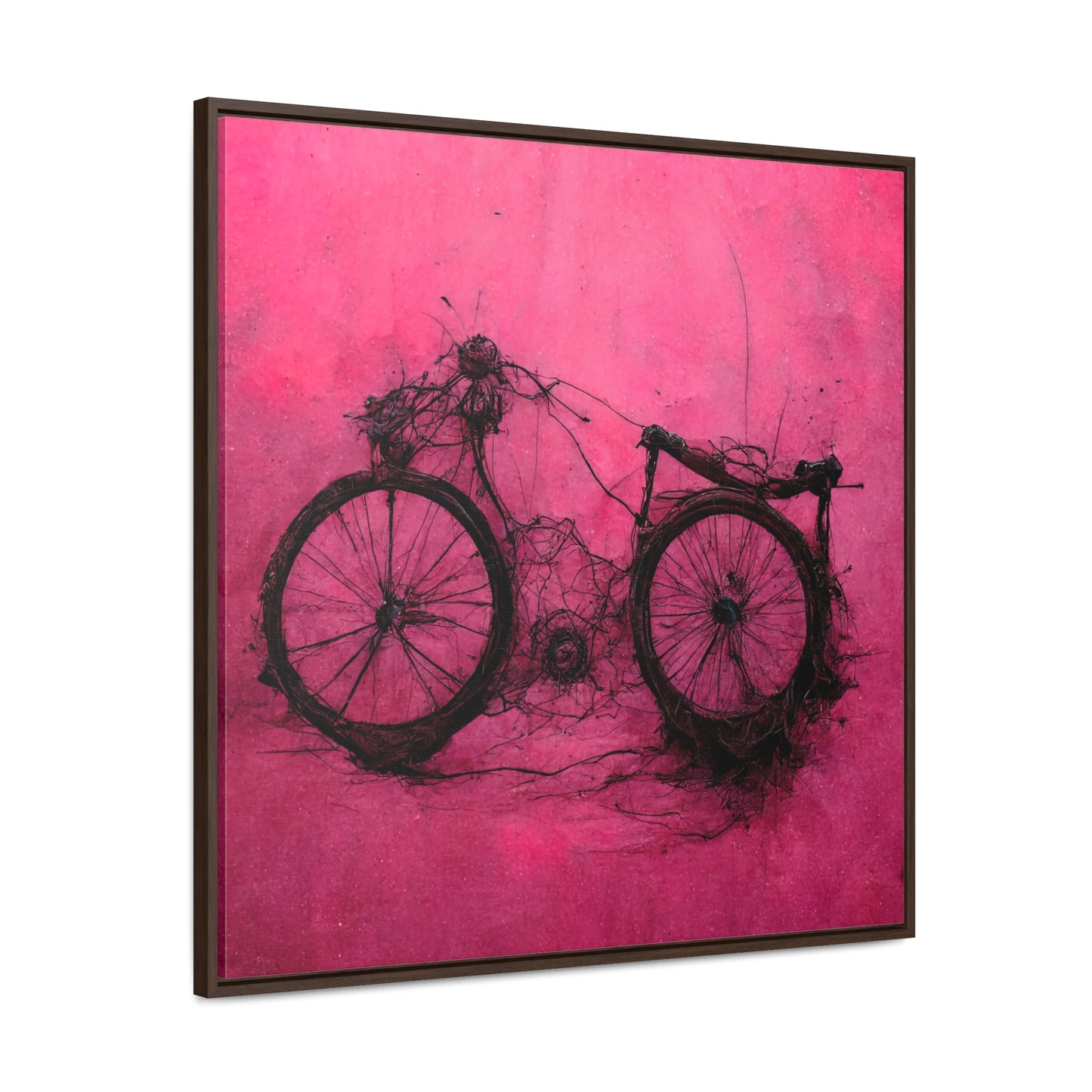 Bicycle 2, Valentinii, Gallery Canvas Wraps, Square Frame