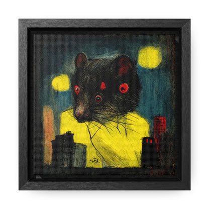 Urban Rat 6, Valentinii, Gallery Canvas Wraps, Square Frame