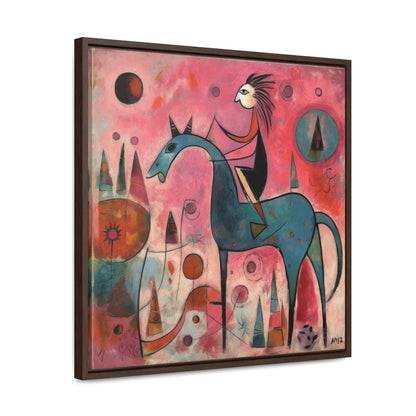 The Dreams of the Child 12, Gallery Canvas Wraps, Square Frame