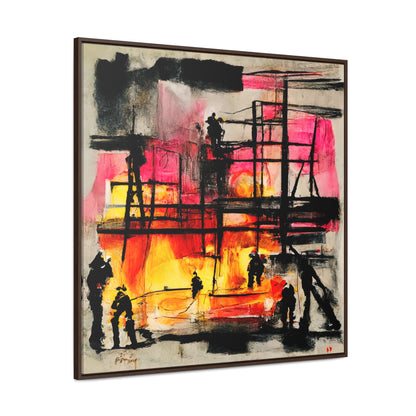 Land of the Sun, Valentinii, Gallery Canvas Wraps, Square Frame