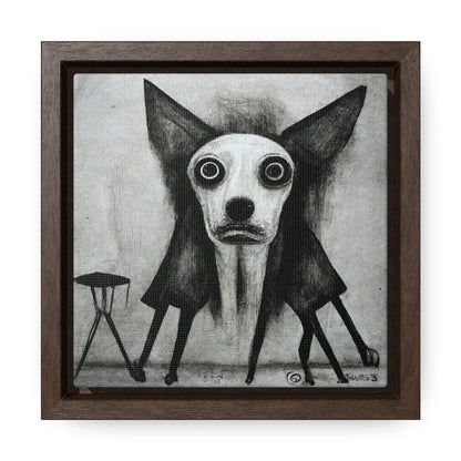 Dogs and Puppies 26, Valentinii, Gallery Canvas Wraps, Square Frame