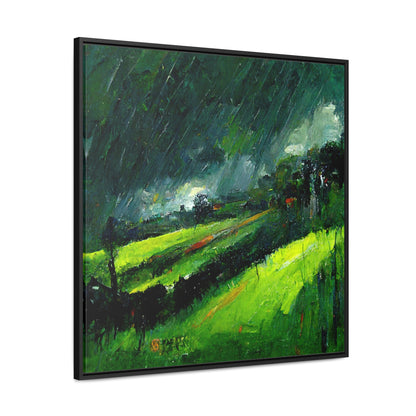 To the Rainy Land 2, Valentinii, Gallery Canvas Wraps, Square Frame