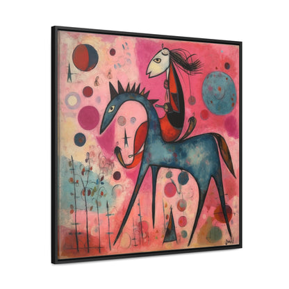 The Dreams of the Child 26, Gallery Canvas Wraps, Square Frame