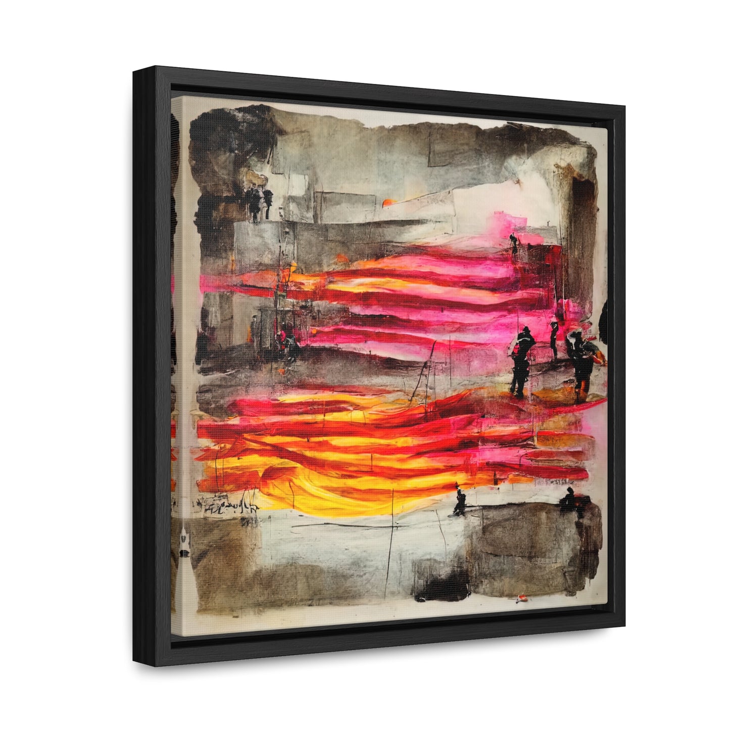 Land of the Sun 6, Valentinii, Gallery Canvas Wraps, Square Frame