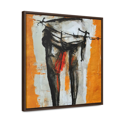 Feet and Drama 11, Valentinii, Gallery Canvas Wraps, Square Frame