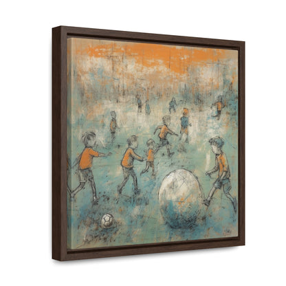 Childhood 34, Gallery Canvas Wraps, Square Frame