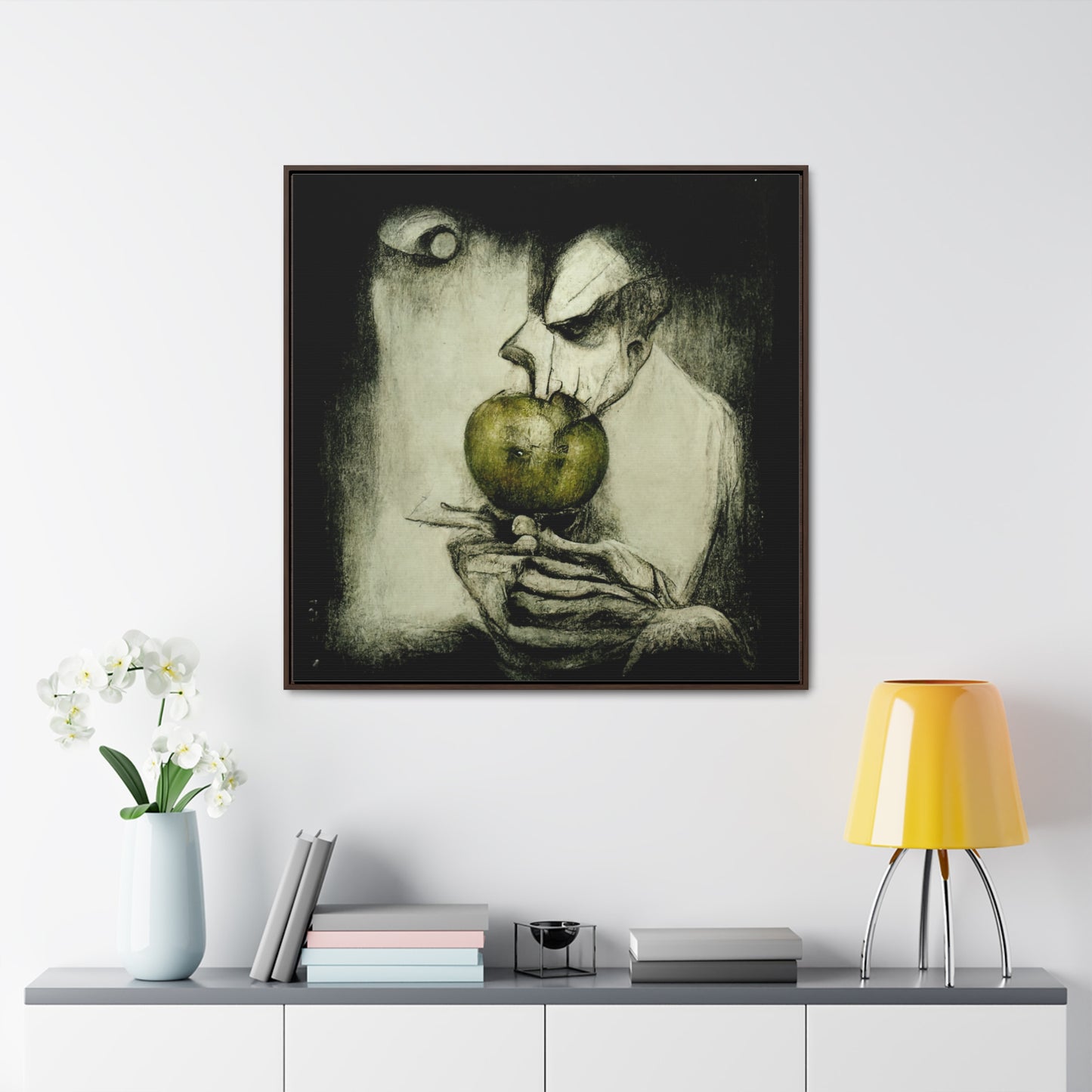 Apple 20, Valentinii, Gallery Canvas Wraps, Square Frame