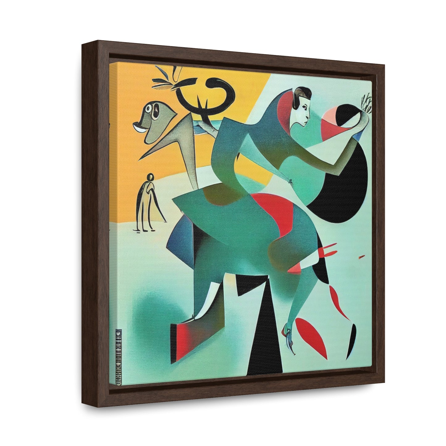 Naivia 28, Gallery Canvas Wraps, Square Frame