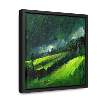 To the Rainy Land 2, Valentinii, Gallery Canvas Wraps, Square Frame