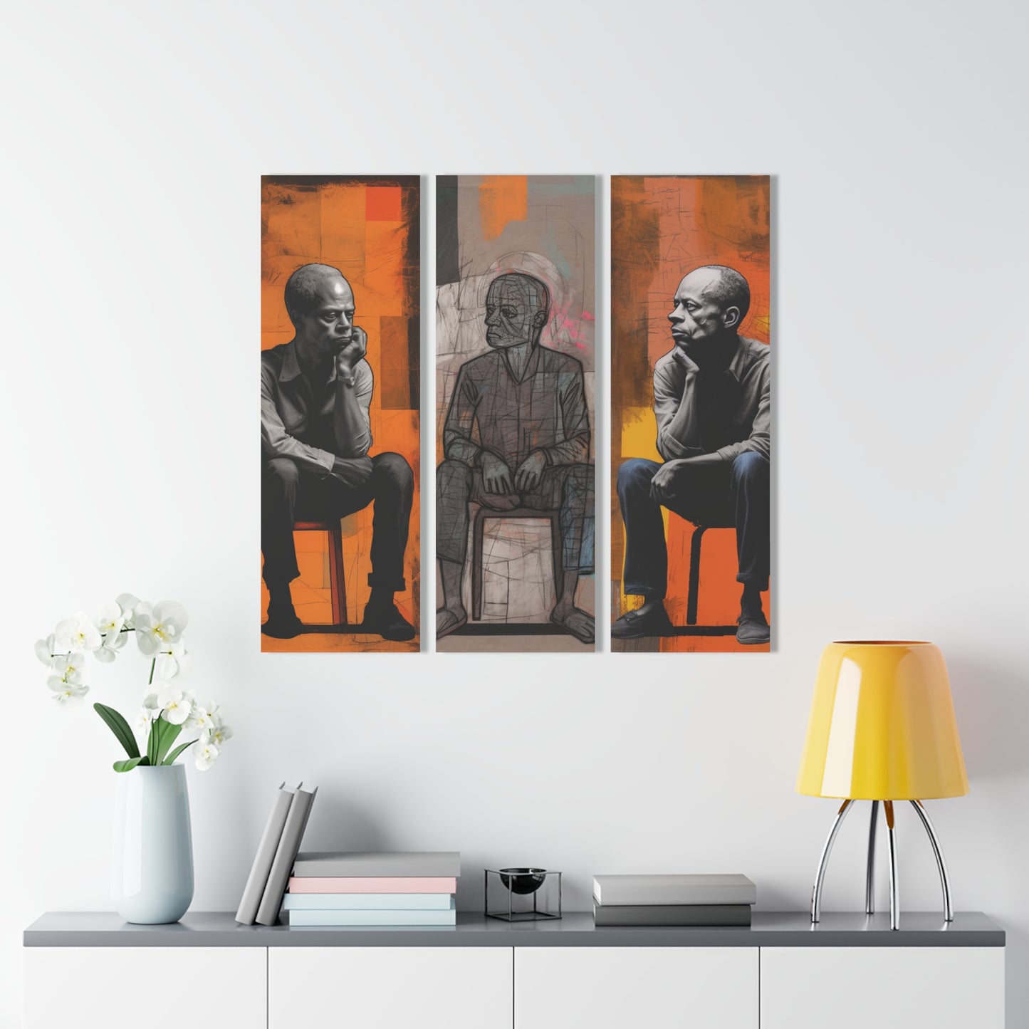 Sit and Listen 8, Prints (Triptych)