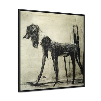 Dogs and Puppies 19, Valentinii, Gallery Canvas Wraps, Square Frame