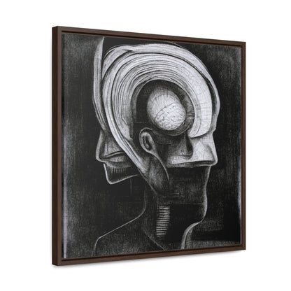 Brain 41, Valentinii, Gallery Canvas Wraps, Square Frame