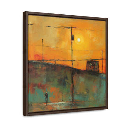 Land of the Sun 51, Valentinii, Gallery Canvas Wraps, Square Frame