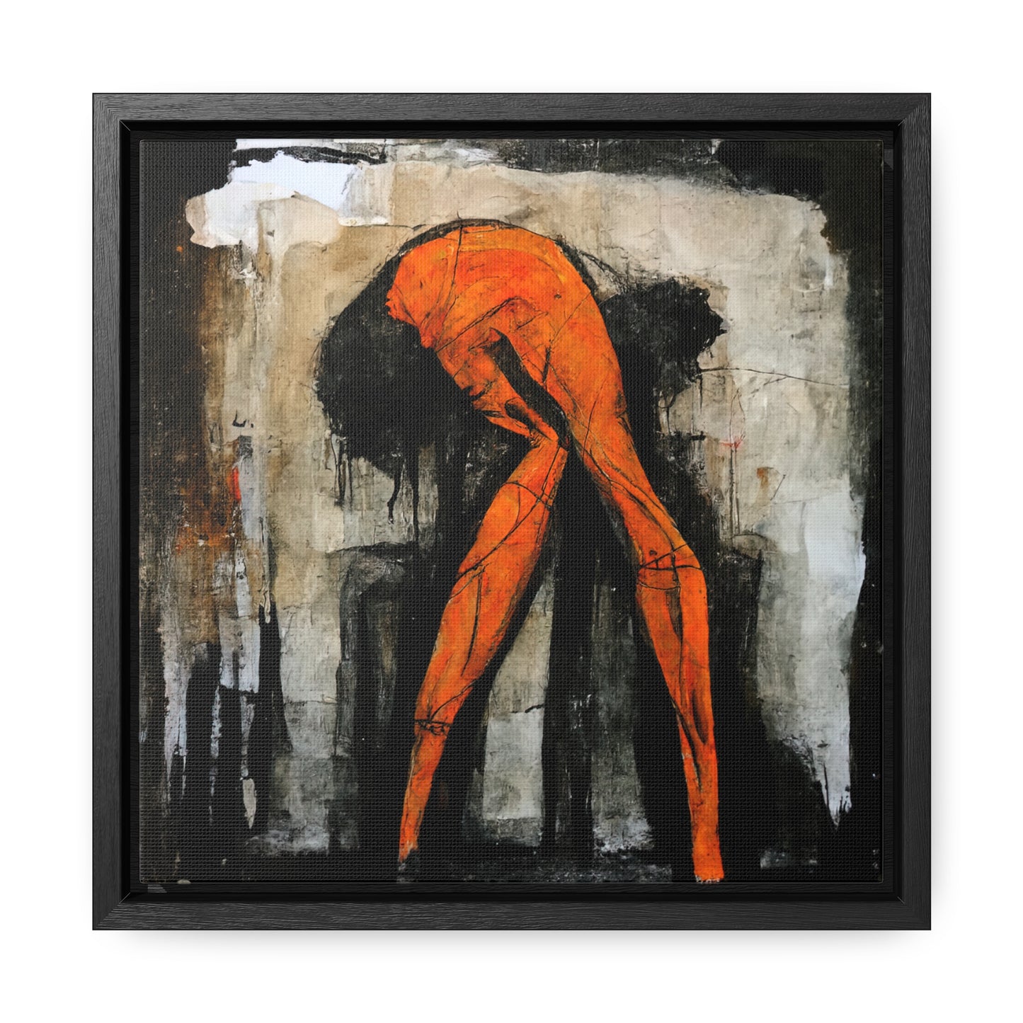 Feet and Drama 9, Valentinii, Gallery Canvas Wraps, Square Frame