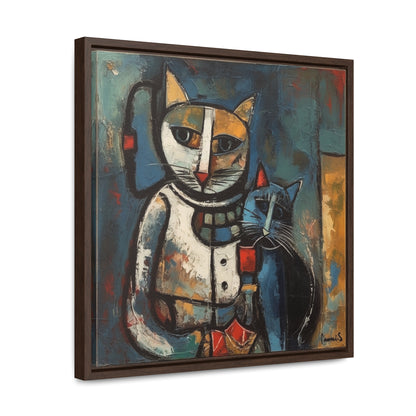 Cat 29, Gallery Canvas Wraps, Square Frame