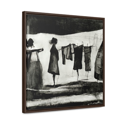 Domestic Memories 14, Valentinii, Gallery Canvas Wraps, Square Frame