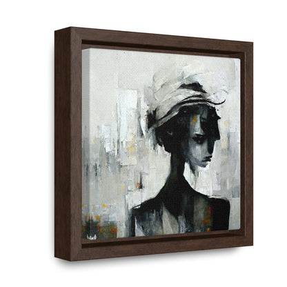 Forgotten Face 5, Valentinii, Gallery Canvas Wraps, Square Frame