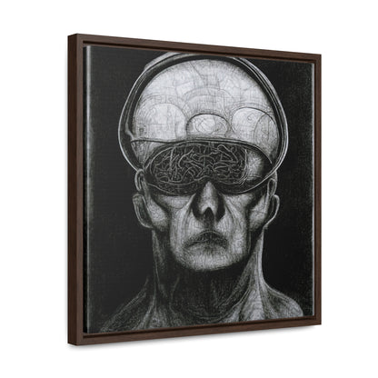 Brain 30, Valentinii, Gallery Canvas Wraps, Square Frame