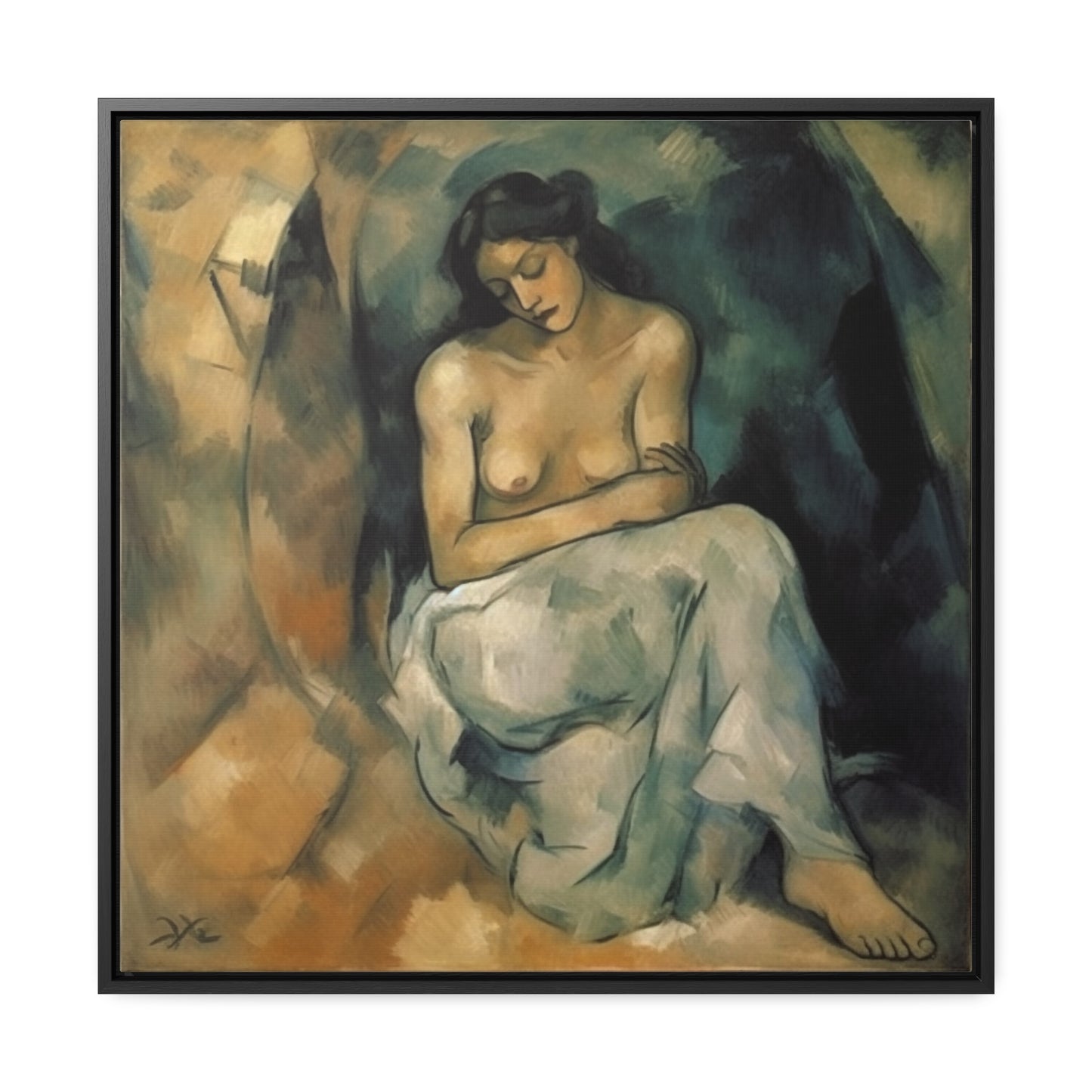 Women 10, Valentinii, Gallery Canvas Wraps, Square Frame